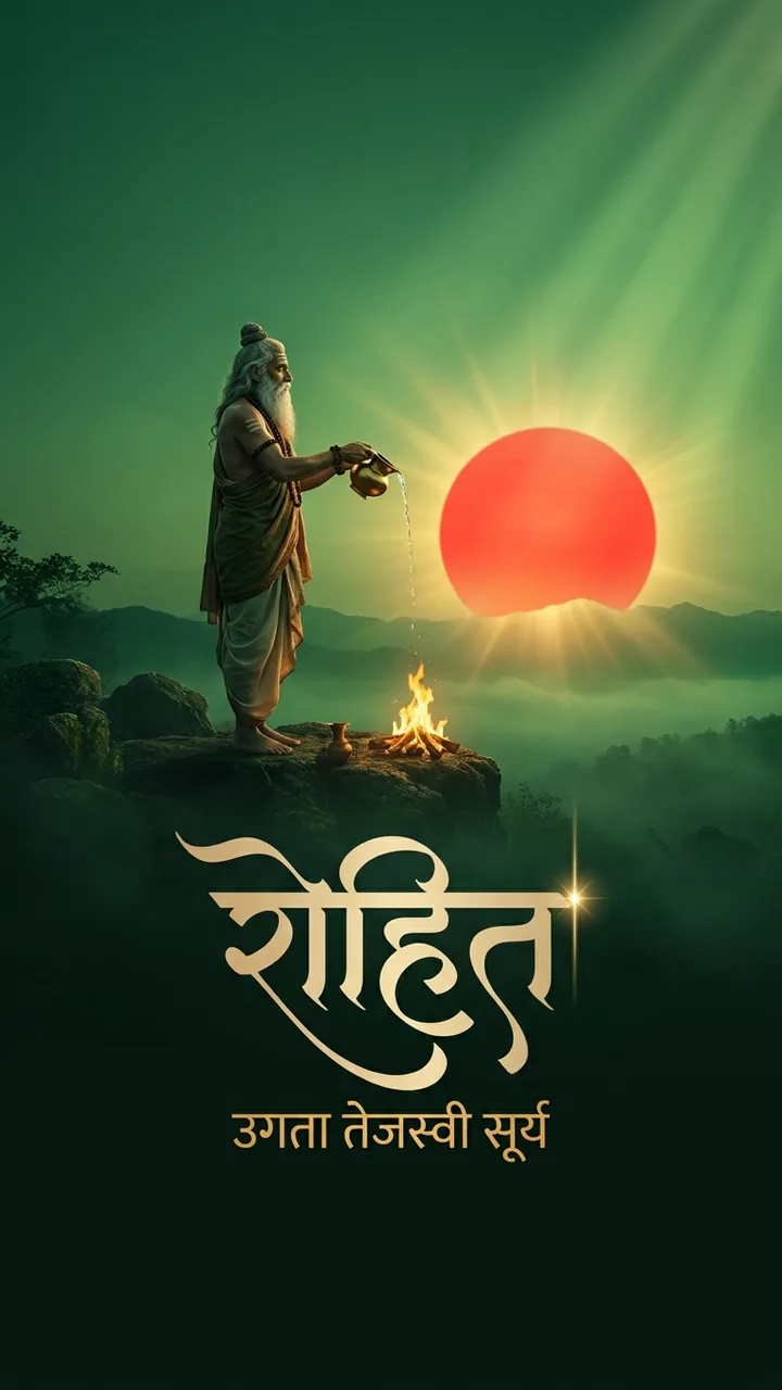 रोहित का तेजस्वी स्वरूप