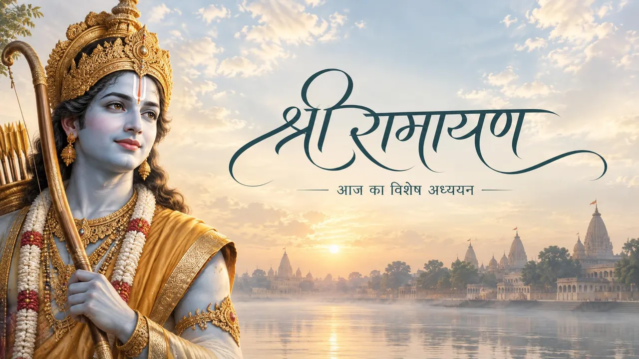 आज का विशेष अध्ययन — श्री रामायण