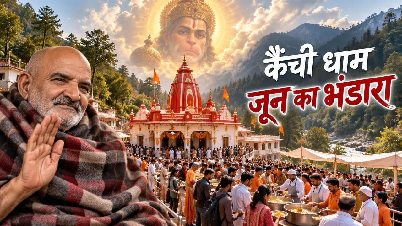 कैंची धाम और जून का भंडारा