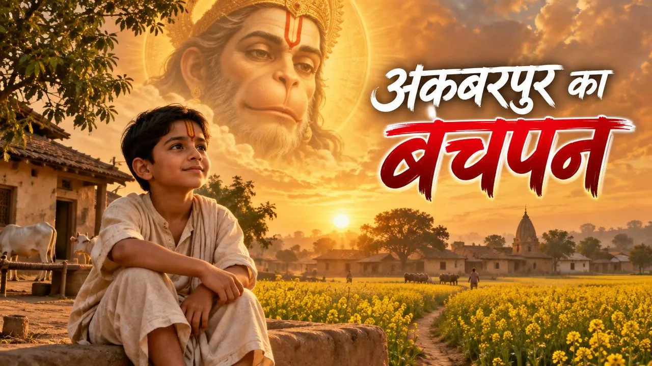 अकबरपुर का बचपन