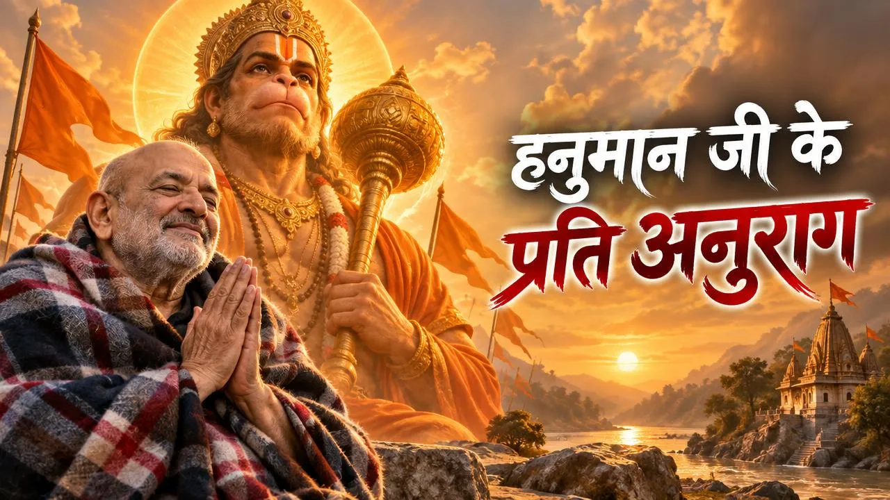 हनुमान जी के प्रति अनुराग