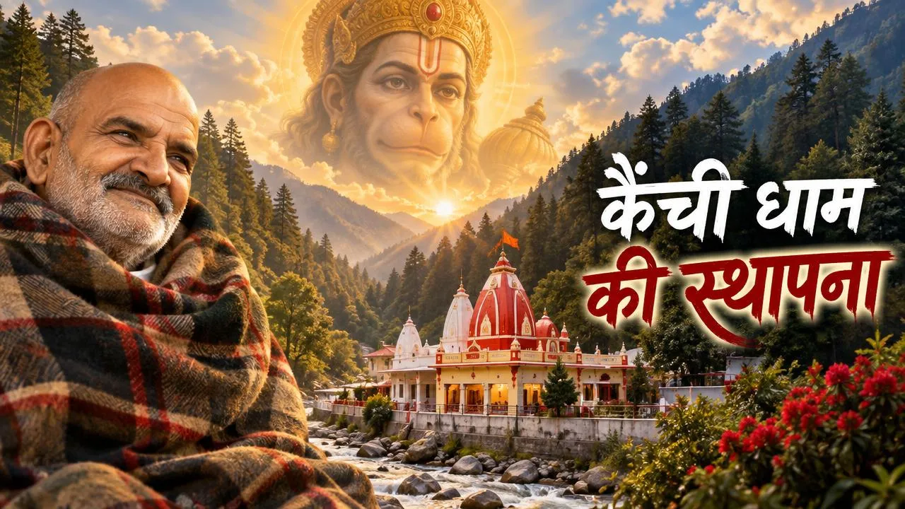 कैंची धाम की स्थापना