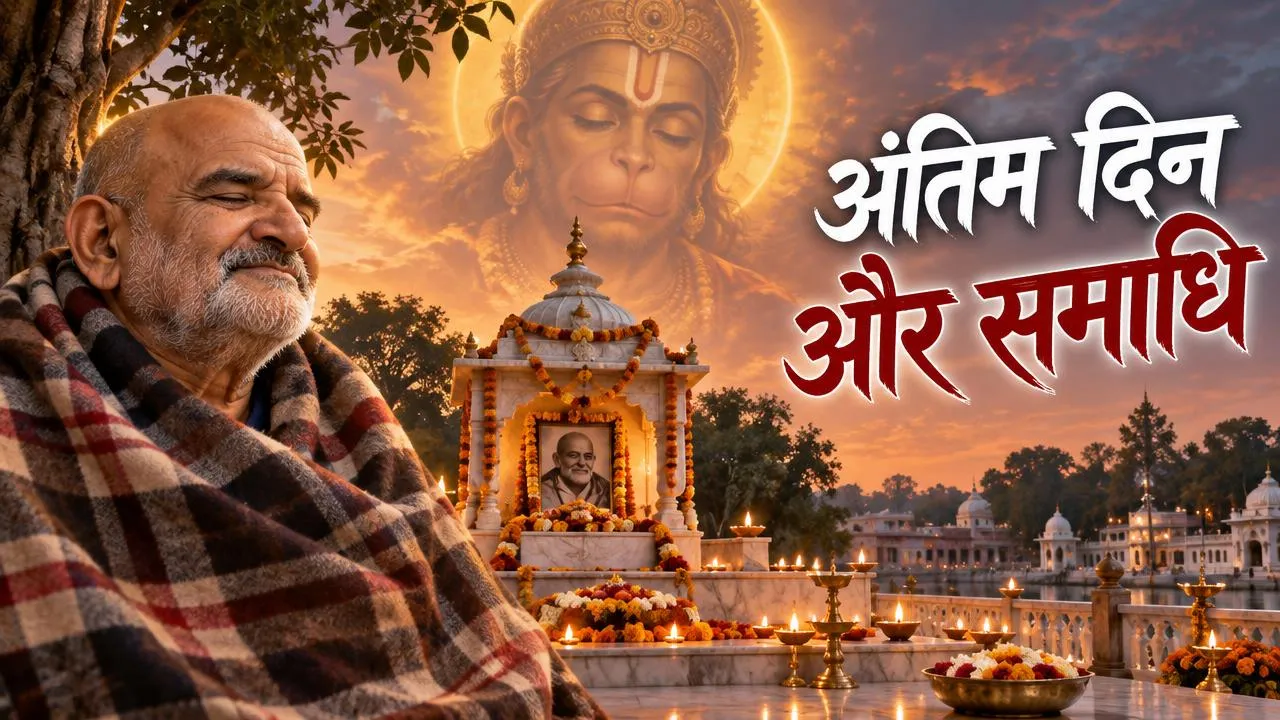 अंतिम दिन और समाधि