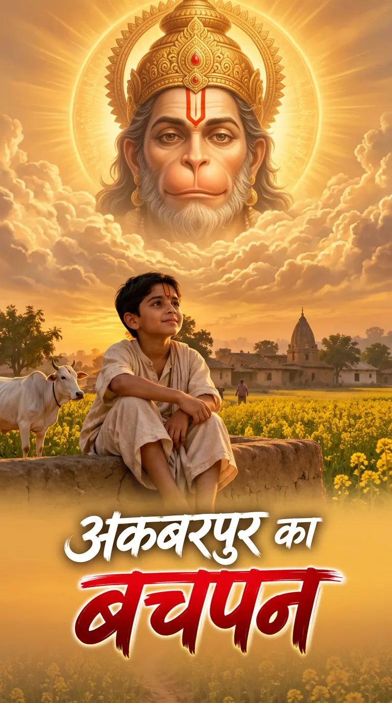 अकबरपुर का बचपन