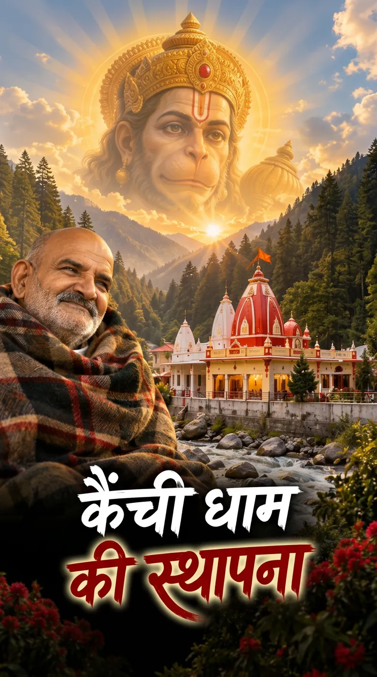 कैंची धाम की स्थापना