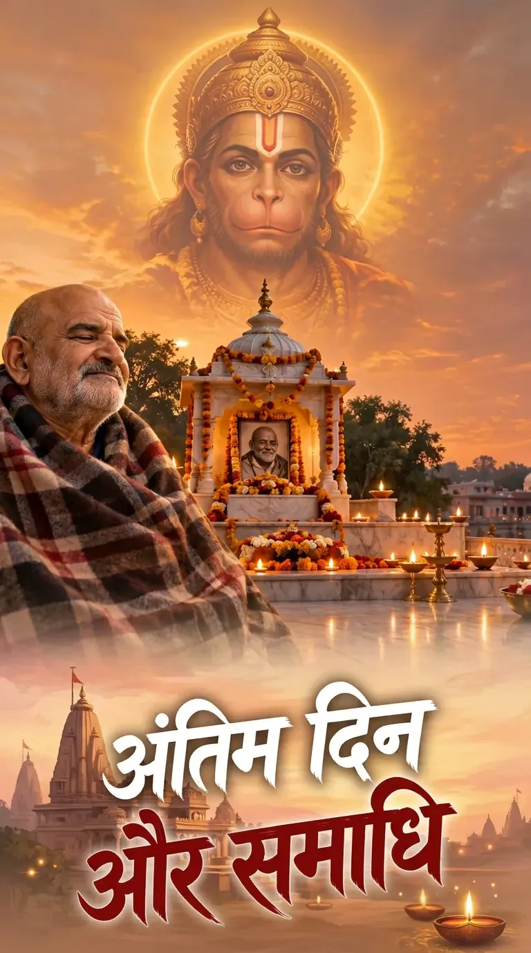 अंतिम दिन और समाधि